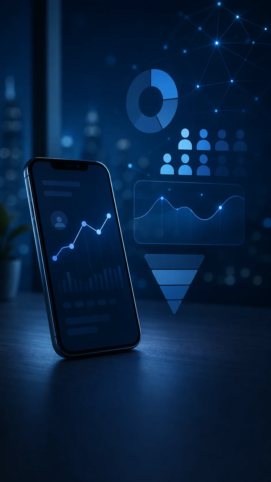 Mobile Analytics Charts