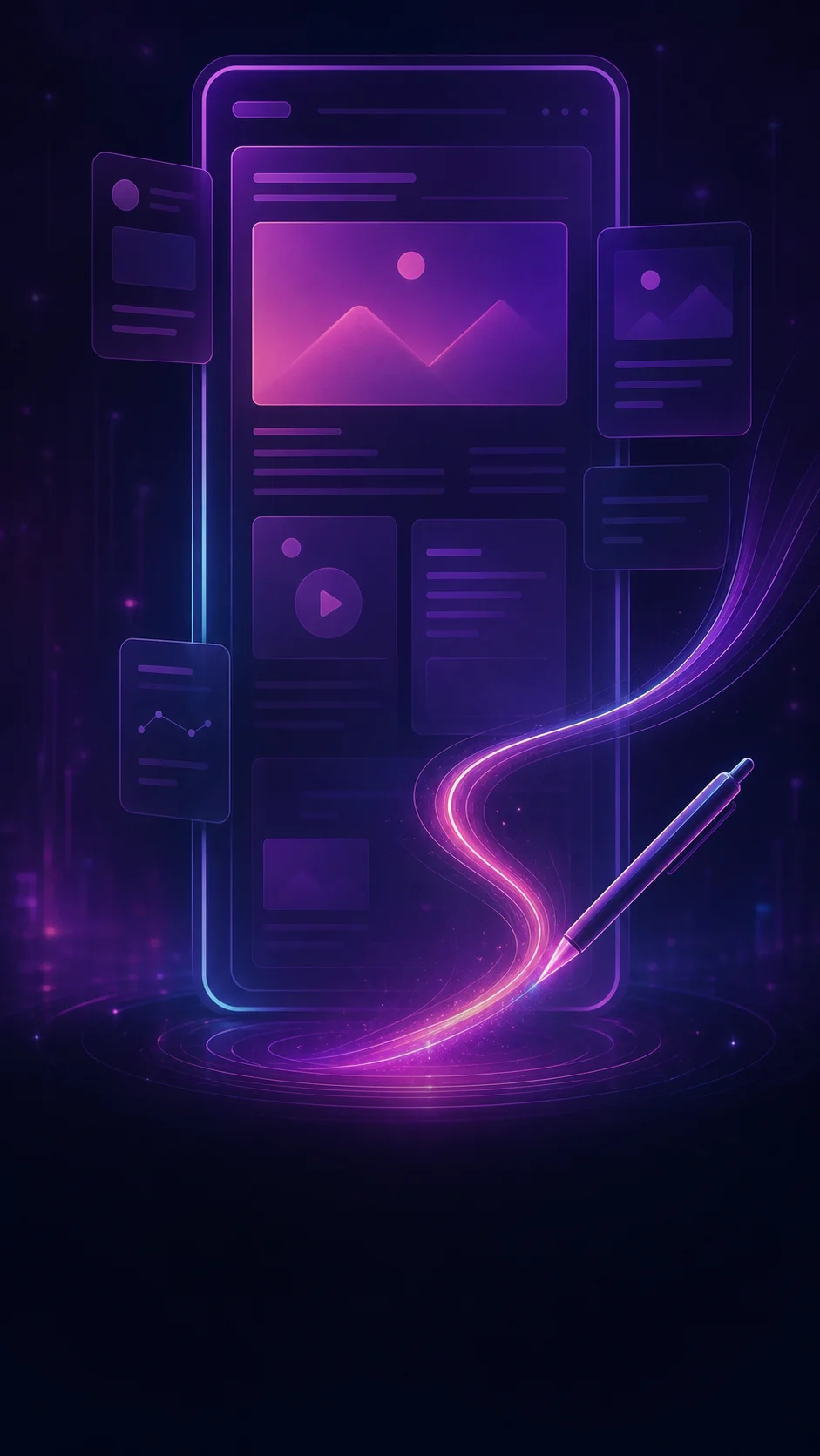 Mobile Cyberpunk Editor
